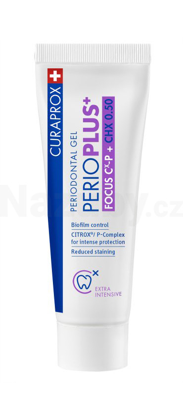 Fotografie Curaprox Perio Plus+ Focus gel 10 ml