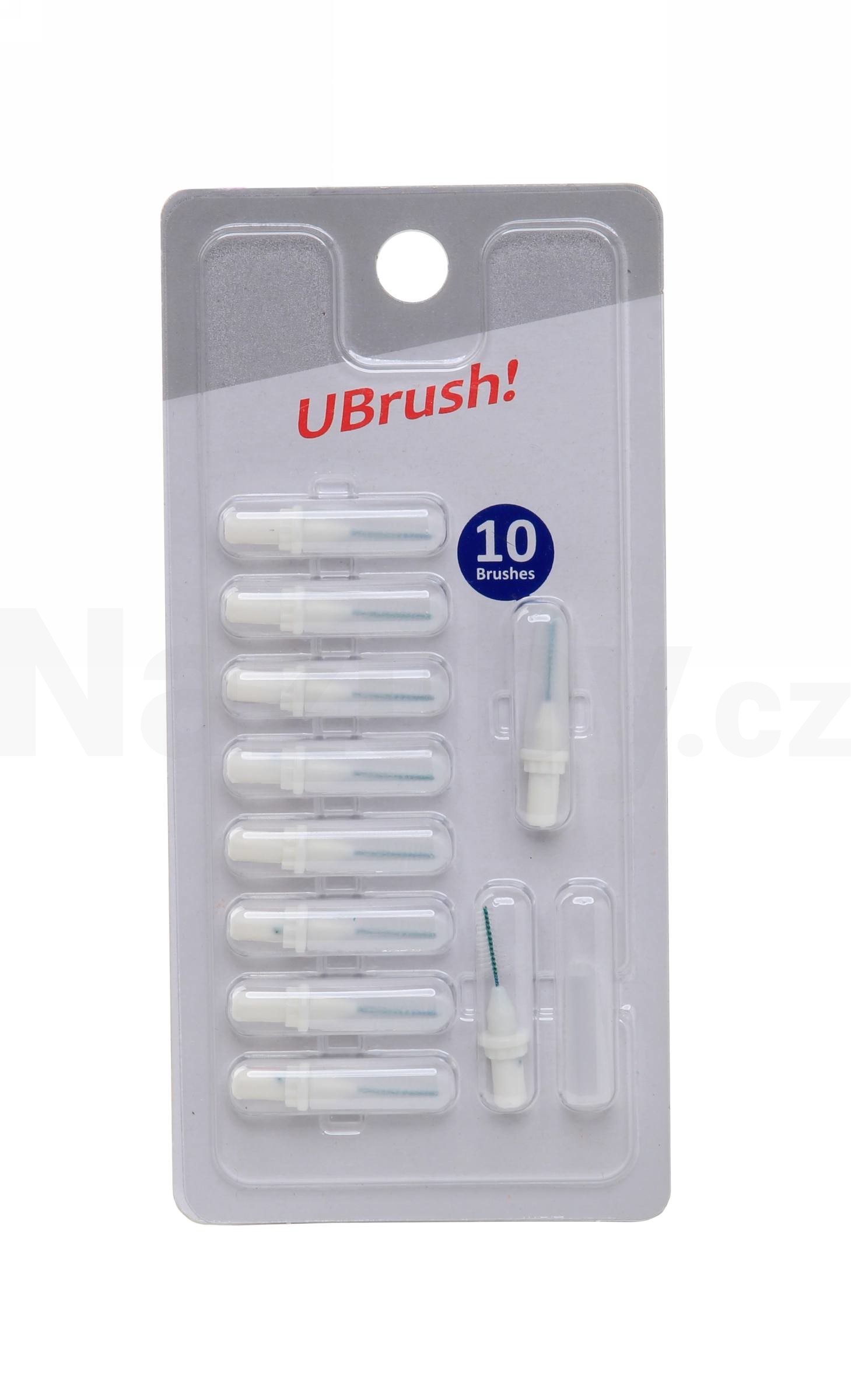 Herbadent UBrush 1,0 mm náhradní nástavce 10 ks