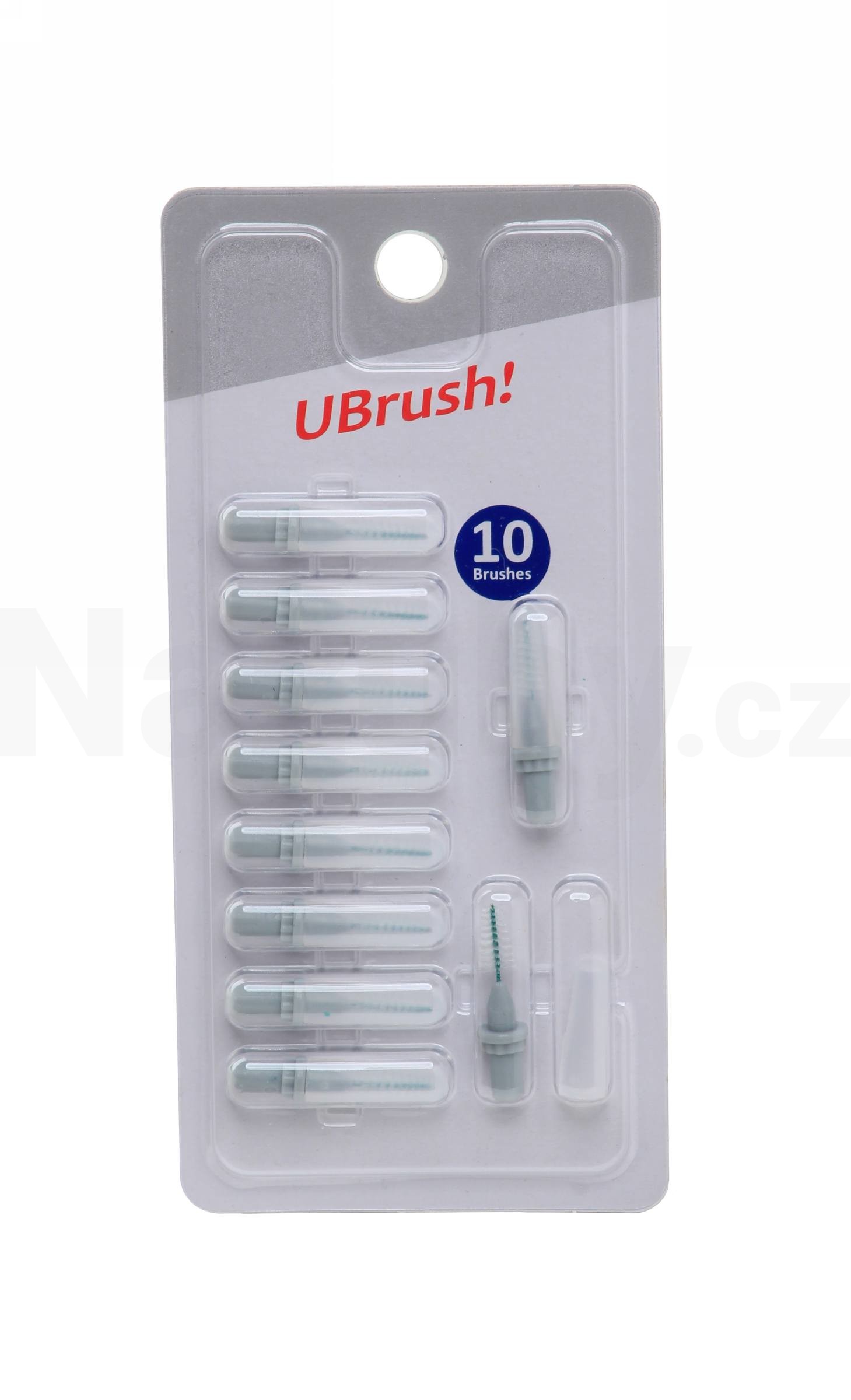 Herbadent UBrush 1,2 mm náhradní nástavce 10 ks