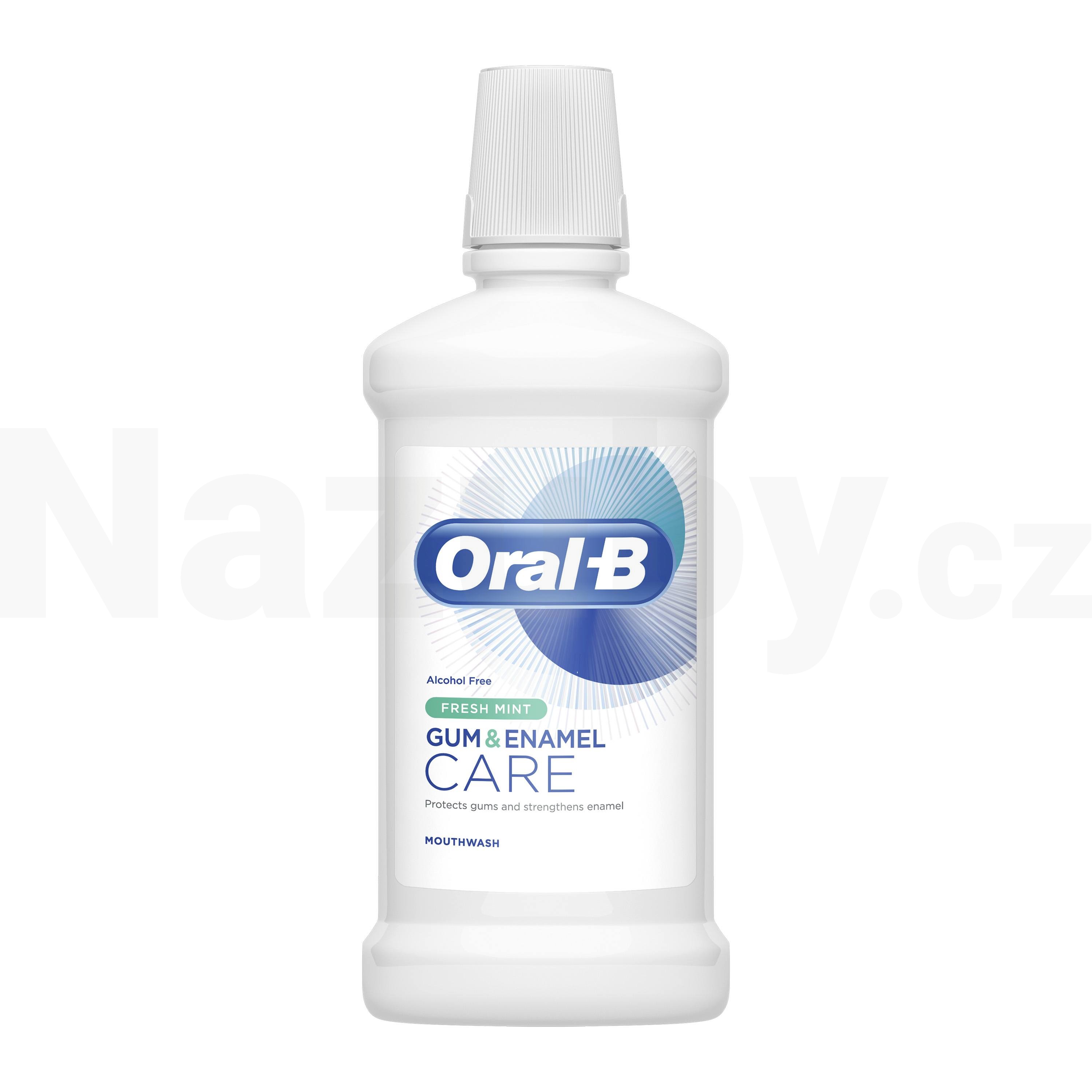 Oral-B Gum & Enamel Care Fresh Mint ústní voda 500 ml