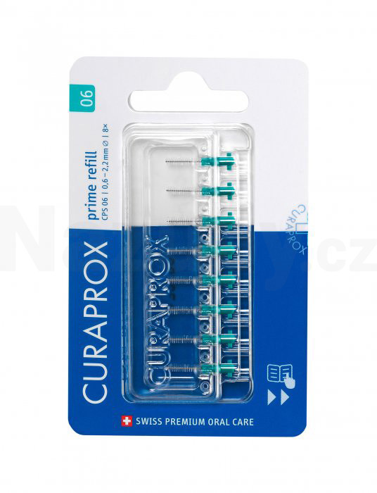 Curaprox CPS 06 prime REFILL mezizubní kartáčky 8 ks