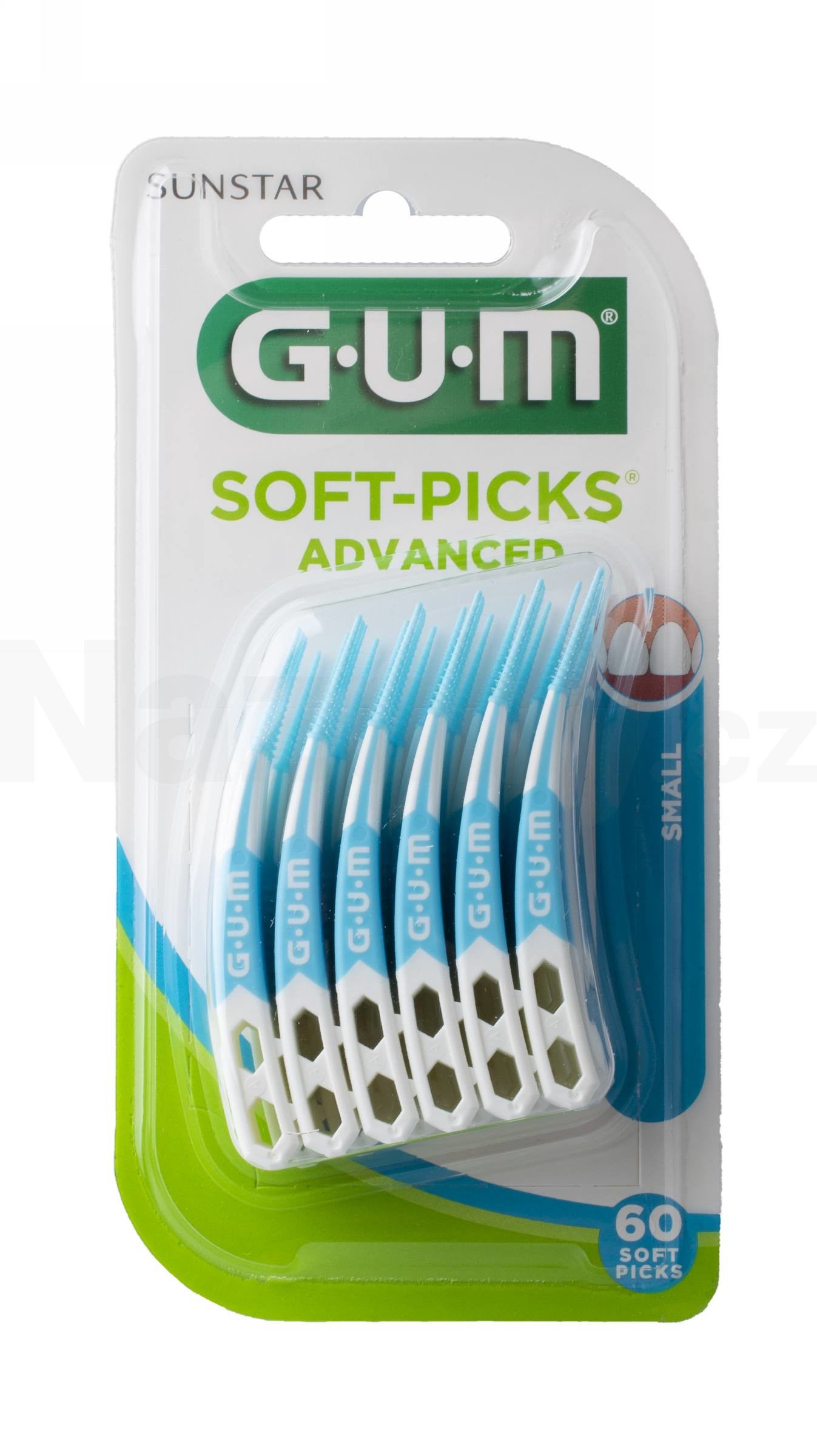 GUM Soft Picks Advanced Small mezizubní kartáčky 60 ks