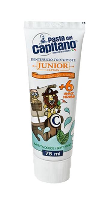 Pasta del Capitano Junior dětská zubní pasta 75 ml