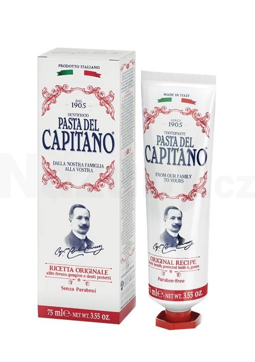 Pasta del Capitano Original Recipe zubní pasta 75 ml