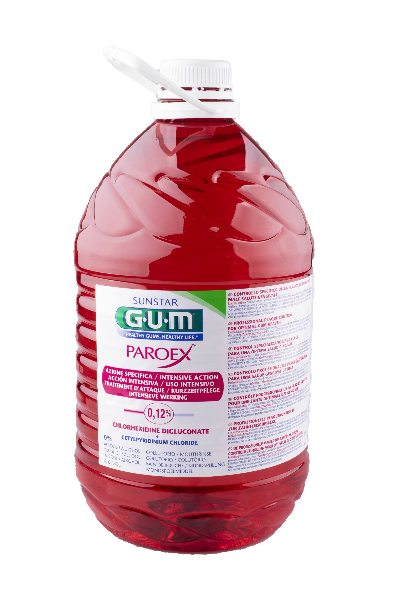 GUM Paroex ústní voda (CHX 0,12%) 5 L