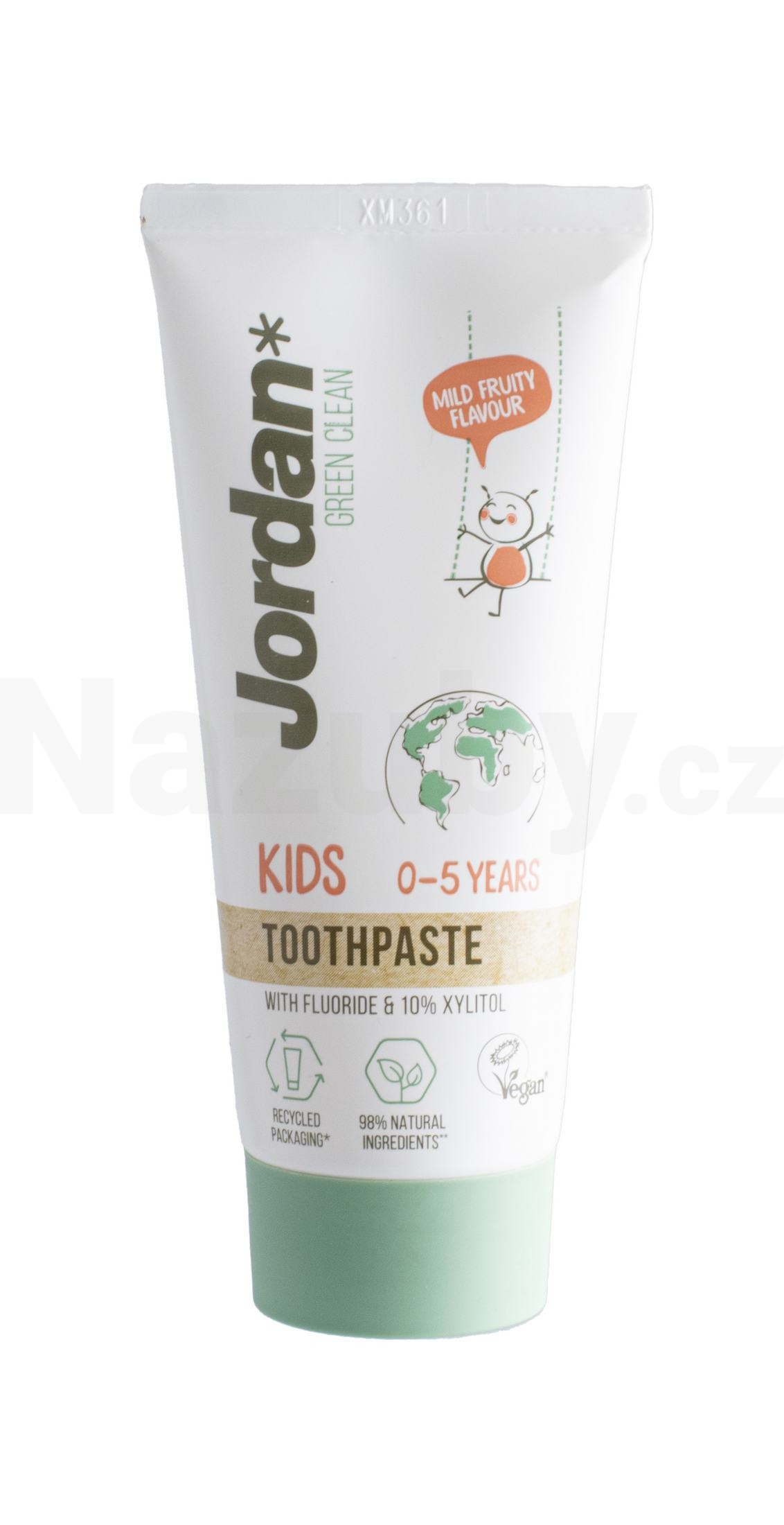 Jordan Green Clean Kids dětská zubní pasta 50 ml