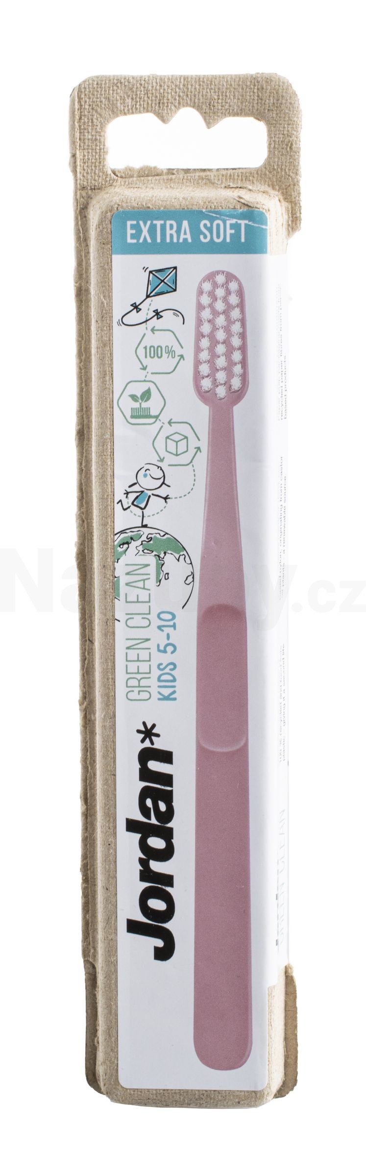 Jordan Green Clean Ultrasoft Kids dětský zubní kartáček