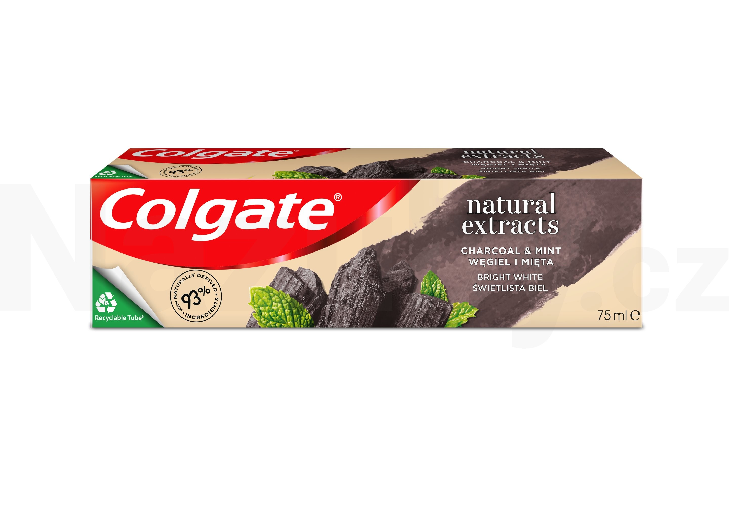 Colgate Natural Extracts Charcoal&Mint zubní pasta 75 ml