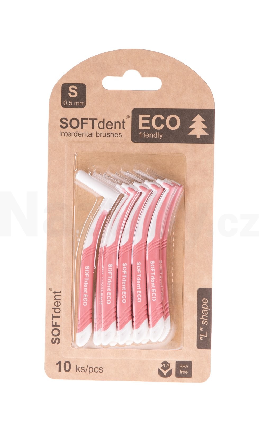 Softdent Eco S mezizubní kartáček 10 ks