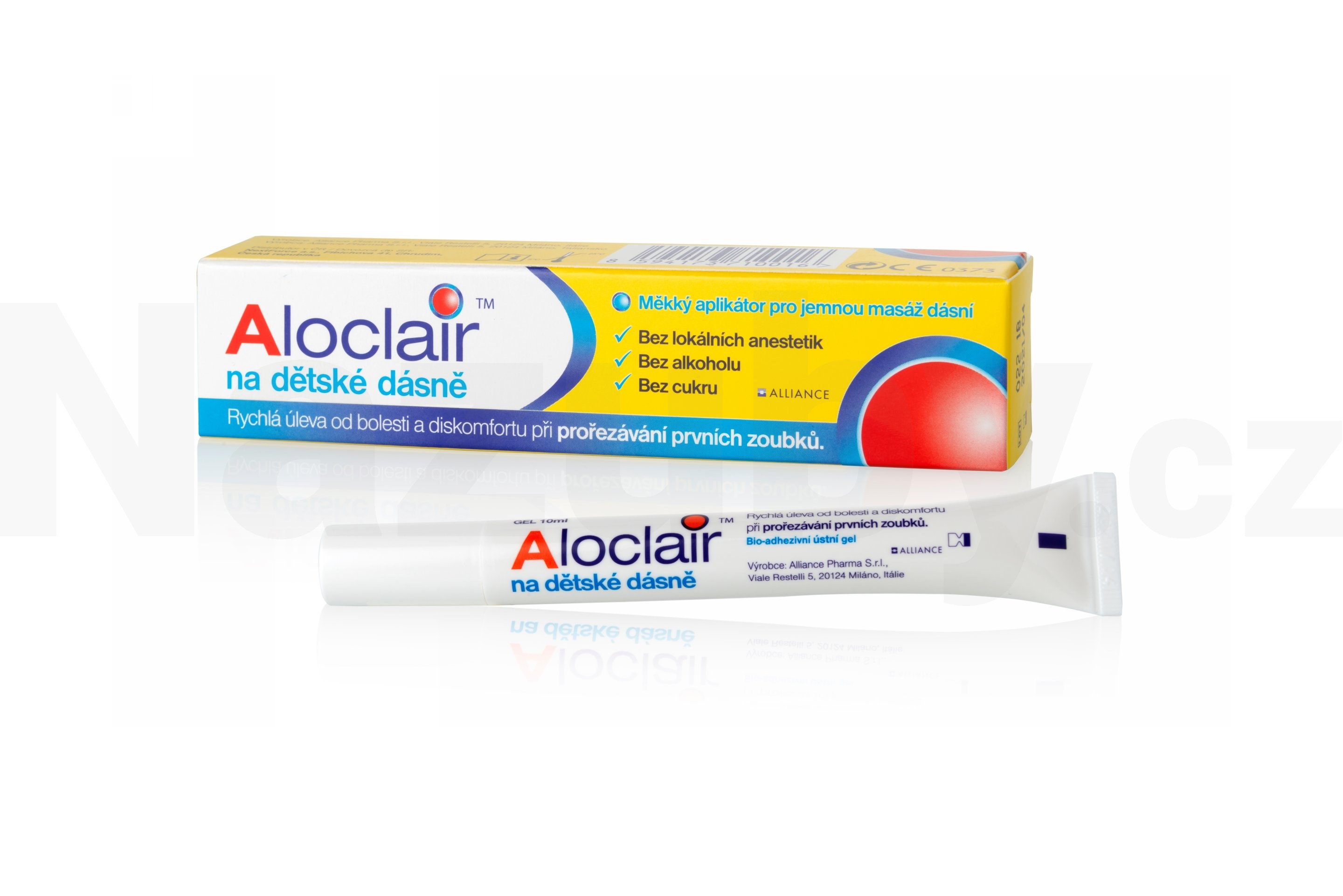 Aloclair gel na prořezávání zoubků 10 ml