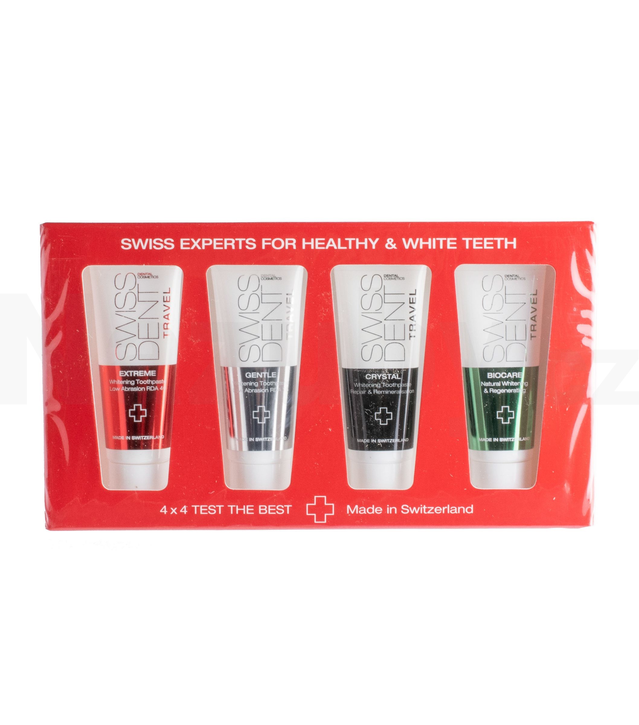Swissdent Test the Best zubní pasta 4x10 ml