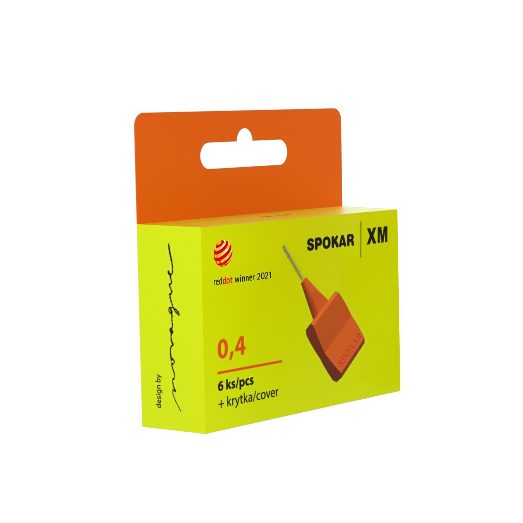 Spokar XM 0,4 mezizubní kartáček 6 ks