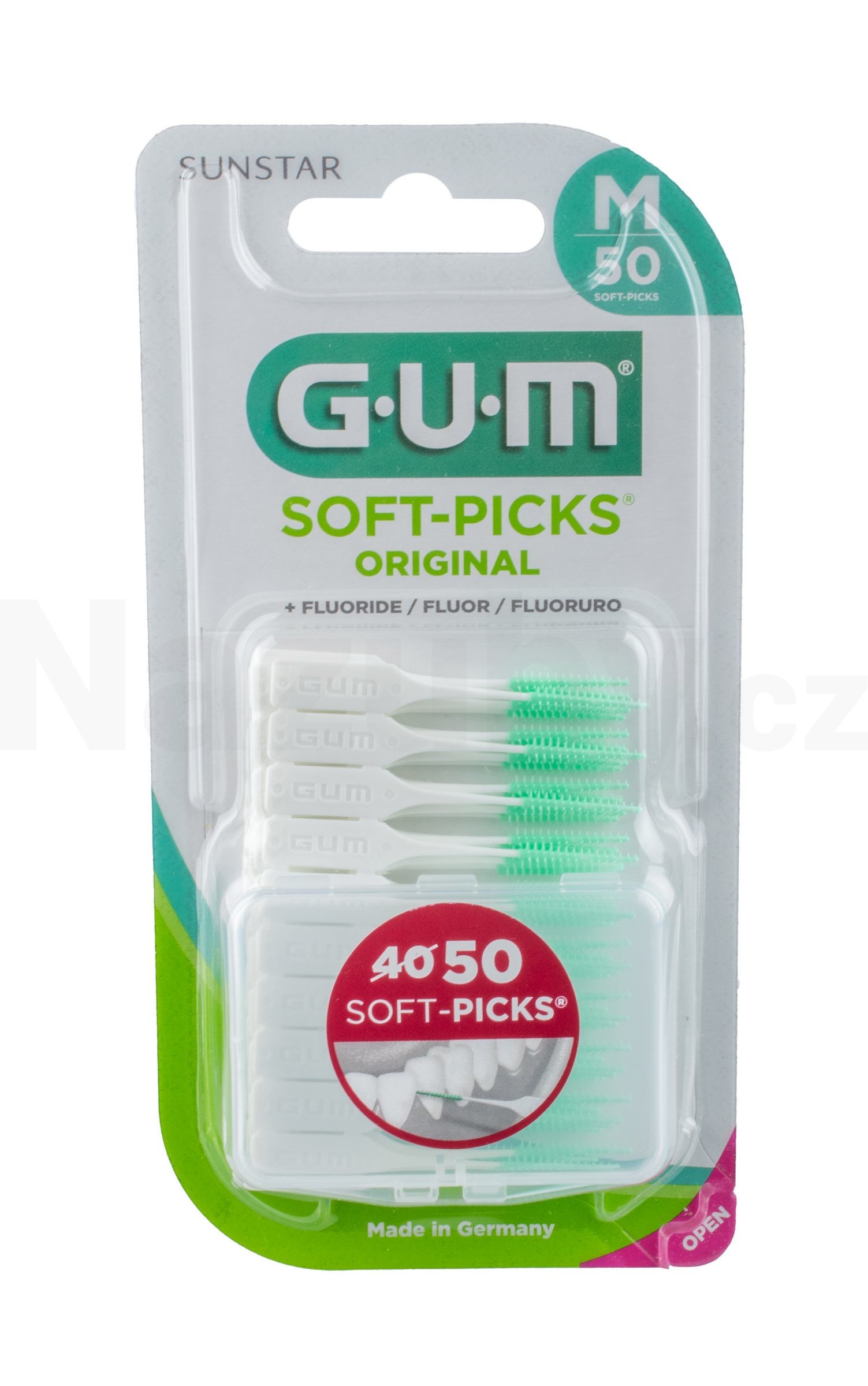 GUM Soft Picks Original Regular/Medium mezizubní kartáček 50 ks