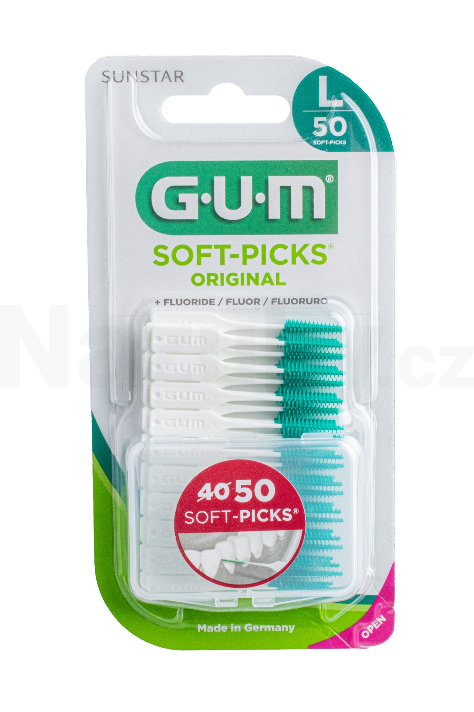 GUM Soft Picks Original Large mezizubní kartáček 50 ks