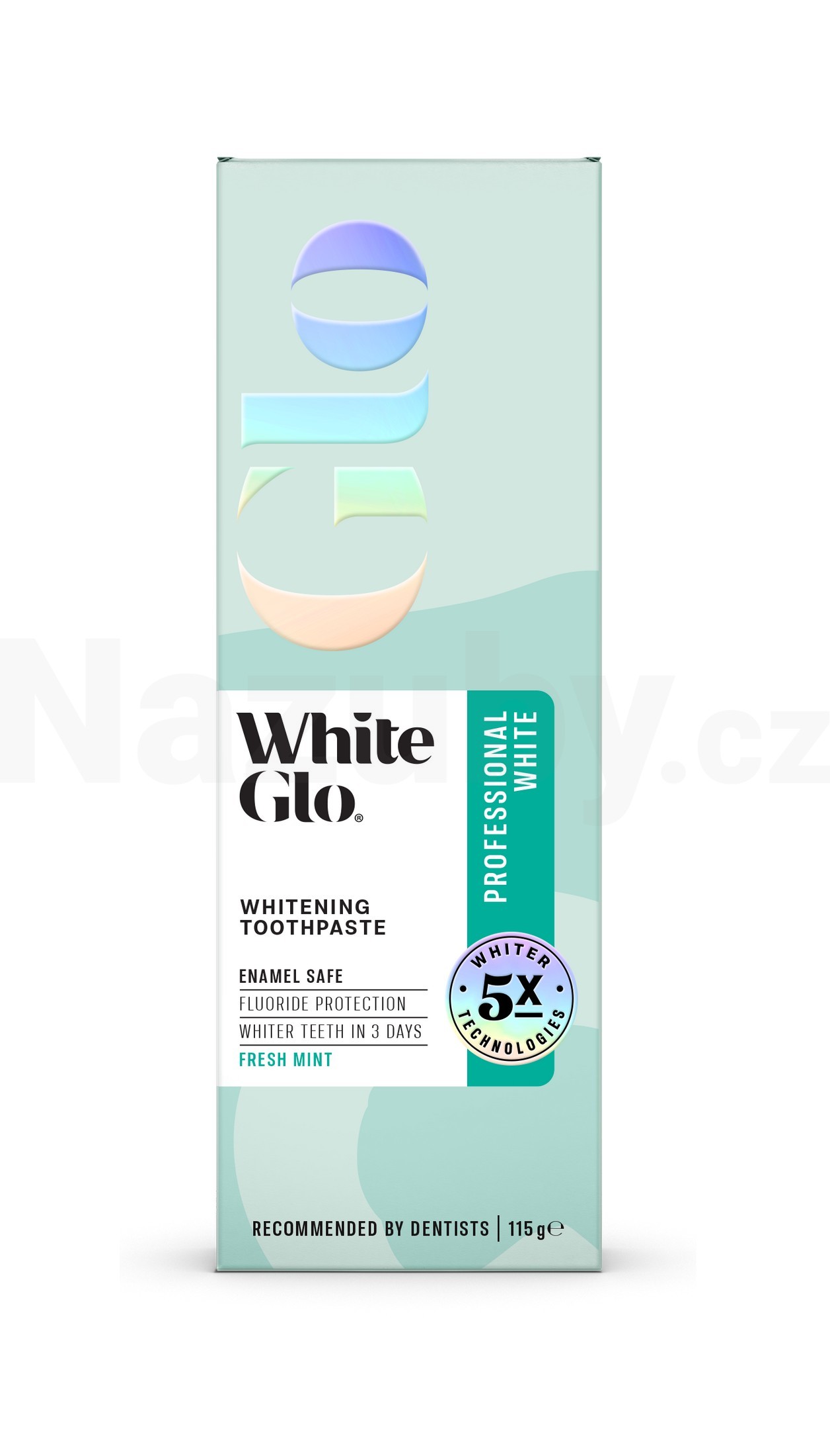 White Glo Professional White bělicí zubní pasta 115 g