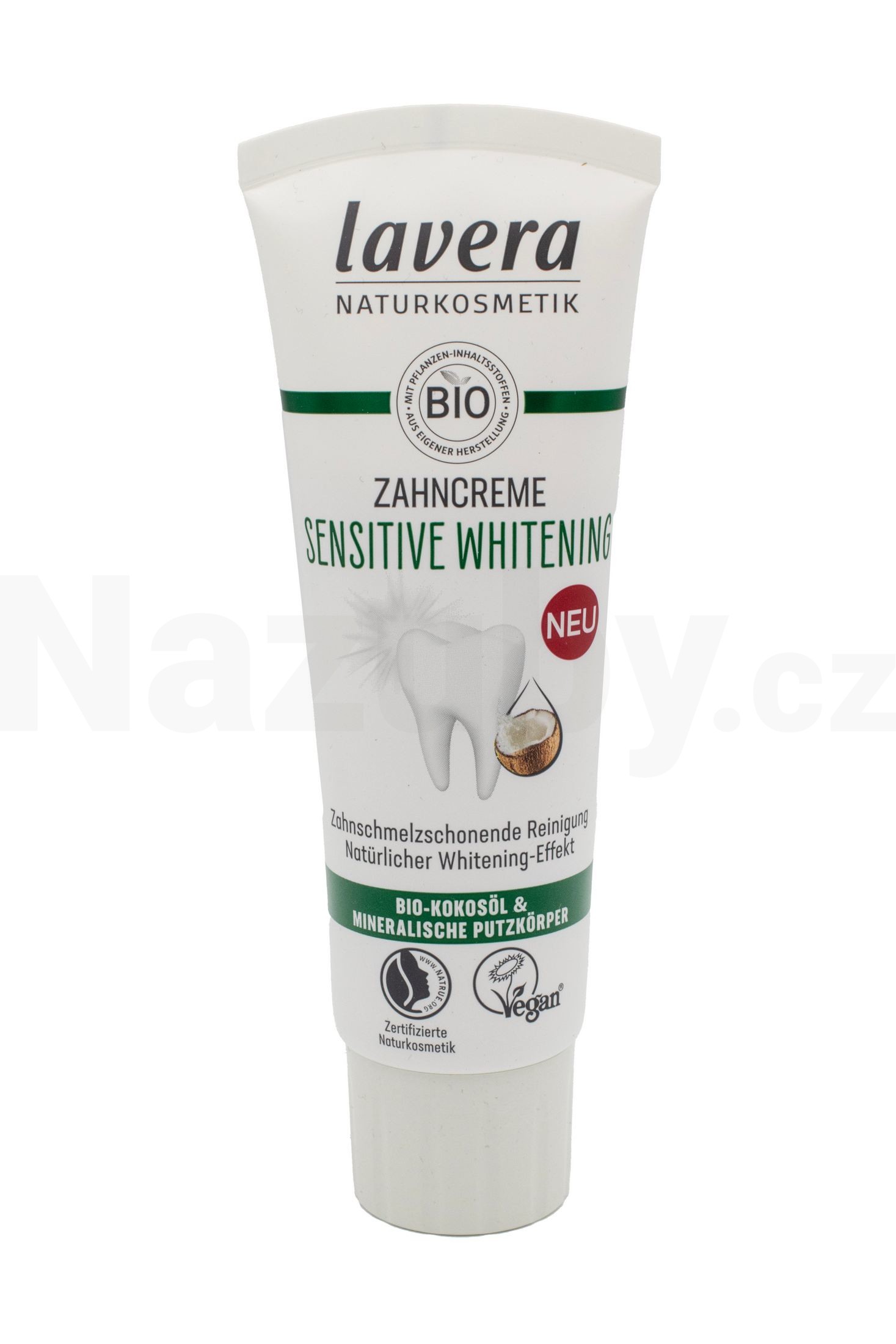 Lavera Sensitive Whitening zubní pasta 75 ml